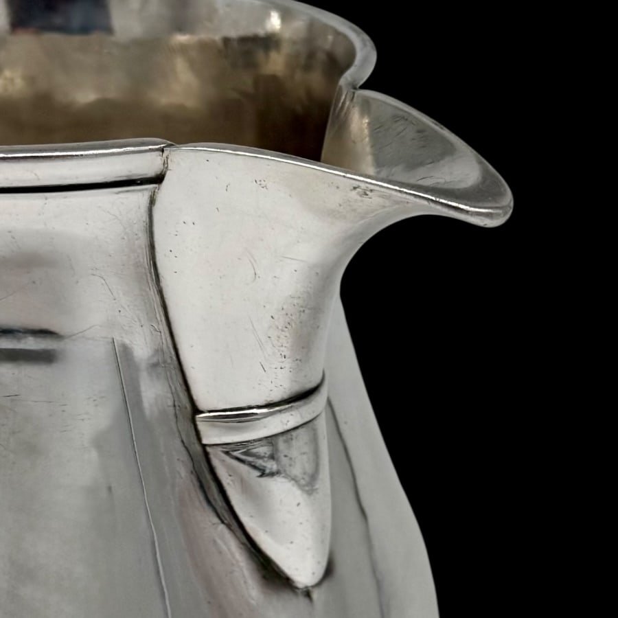 Early 18th Century Antique George I Silver Beer Jug London 1731 Richard Bayley - 7