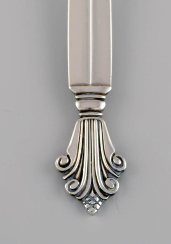 Georg Jensen Acanthus spoon in sterling silver. - 3