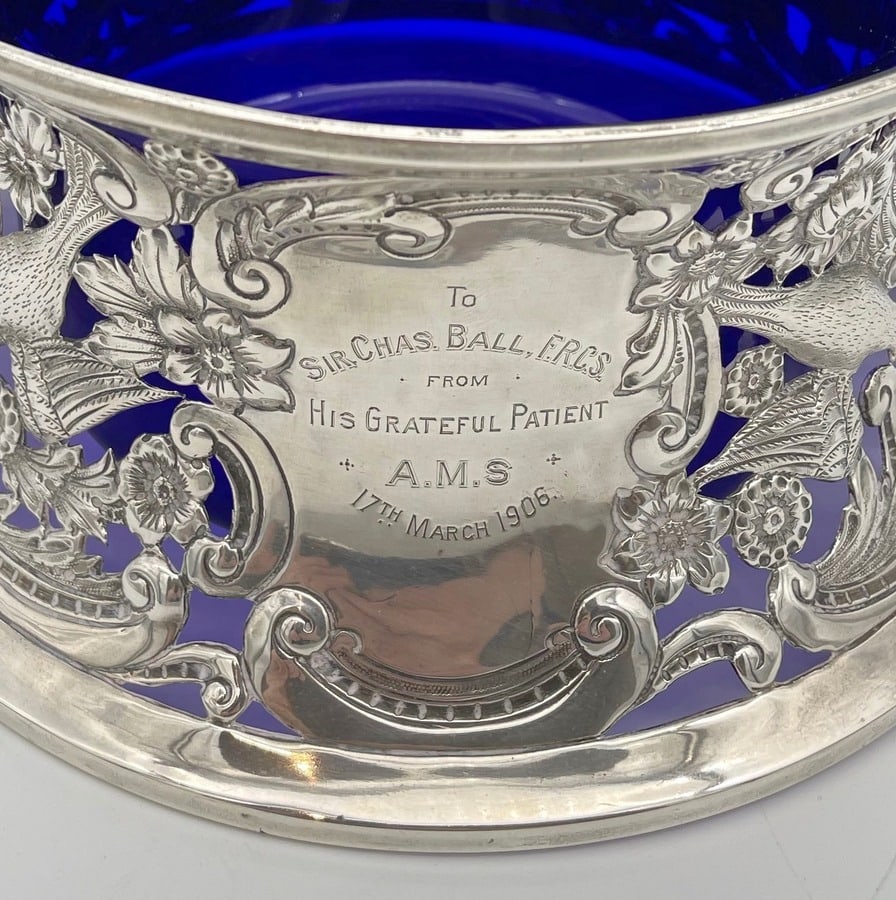 Early 20th Century Antique Edwardian Sterling Silver Dish Ring Birmingham 1905 Williams Ltd - 2