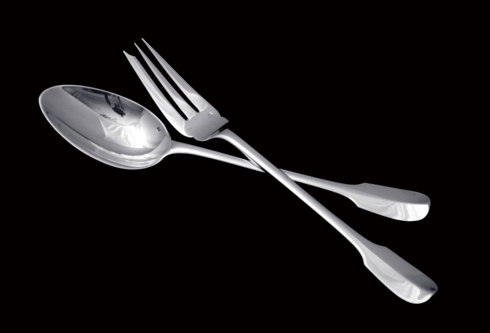 French Antique 19th Century Set of 9 Sterling Silver Flatware Serving Pieces - MAGNIFICENT ! - 3