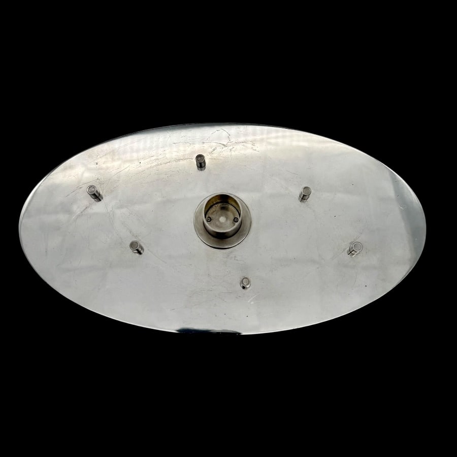 21st Century Modern Sterling Silver Candle Centrepiece London 2007 Veronica Shaw - 7