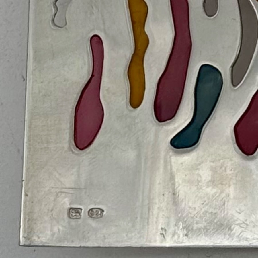 21st Century Modern Sterling Silver Candle Centrepiece London 2007 Veronica Shaw - 9