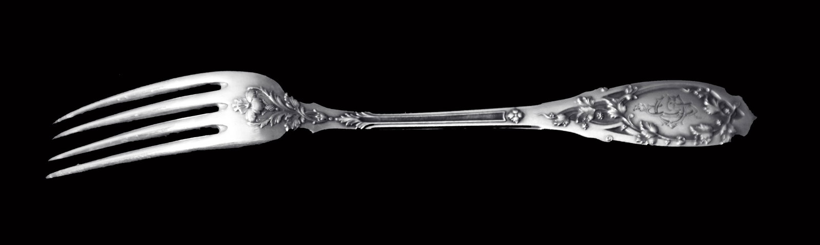 Puiforcat (Hermes) - 170pc. Art Nouveau Antique French 950 Sterling Silver & Vermeil Flatware Set ! - 7