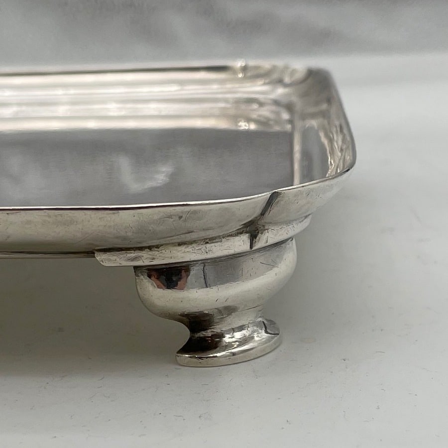 Mid 18th Century Antique George II Silver Salver Edinburgh 1743 Robert Gordon - 7