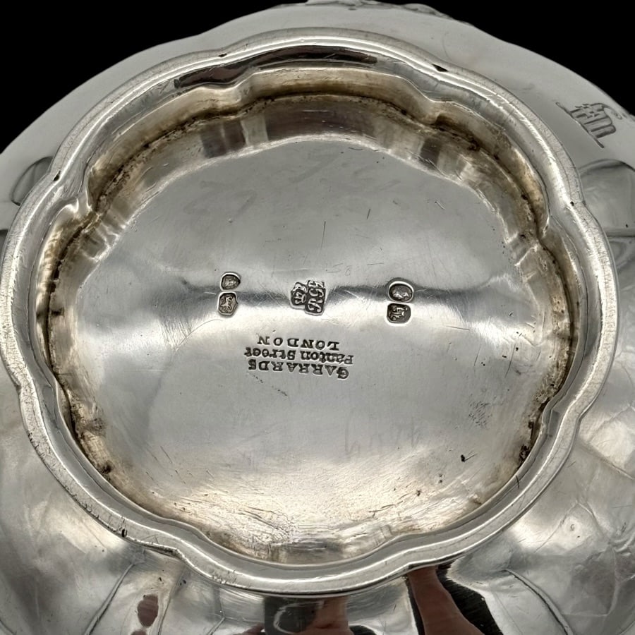 19th Century Antique Victorian Silver Small Bowl London 1843 Robert Garrard - 7