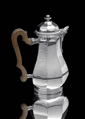 TETARD FRERES ANTIQUE ART DECO 6pc STERLING SILVER TEA SET, SERVING TRAY & WRAPS - 2