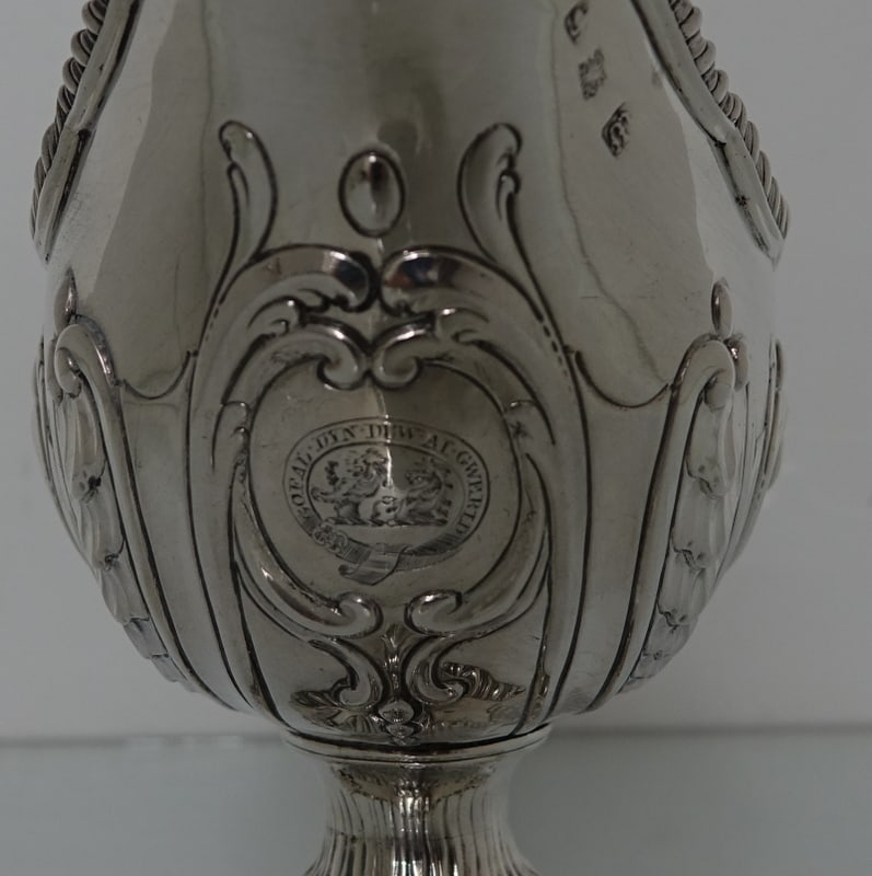 Sterling Silver Pair Sauceboats London 1767 Daniel Smith & Robert Sharp - 8