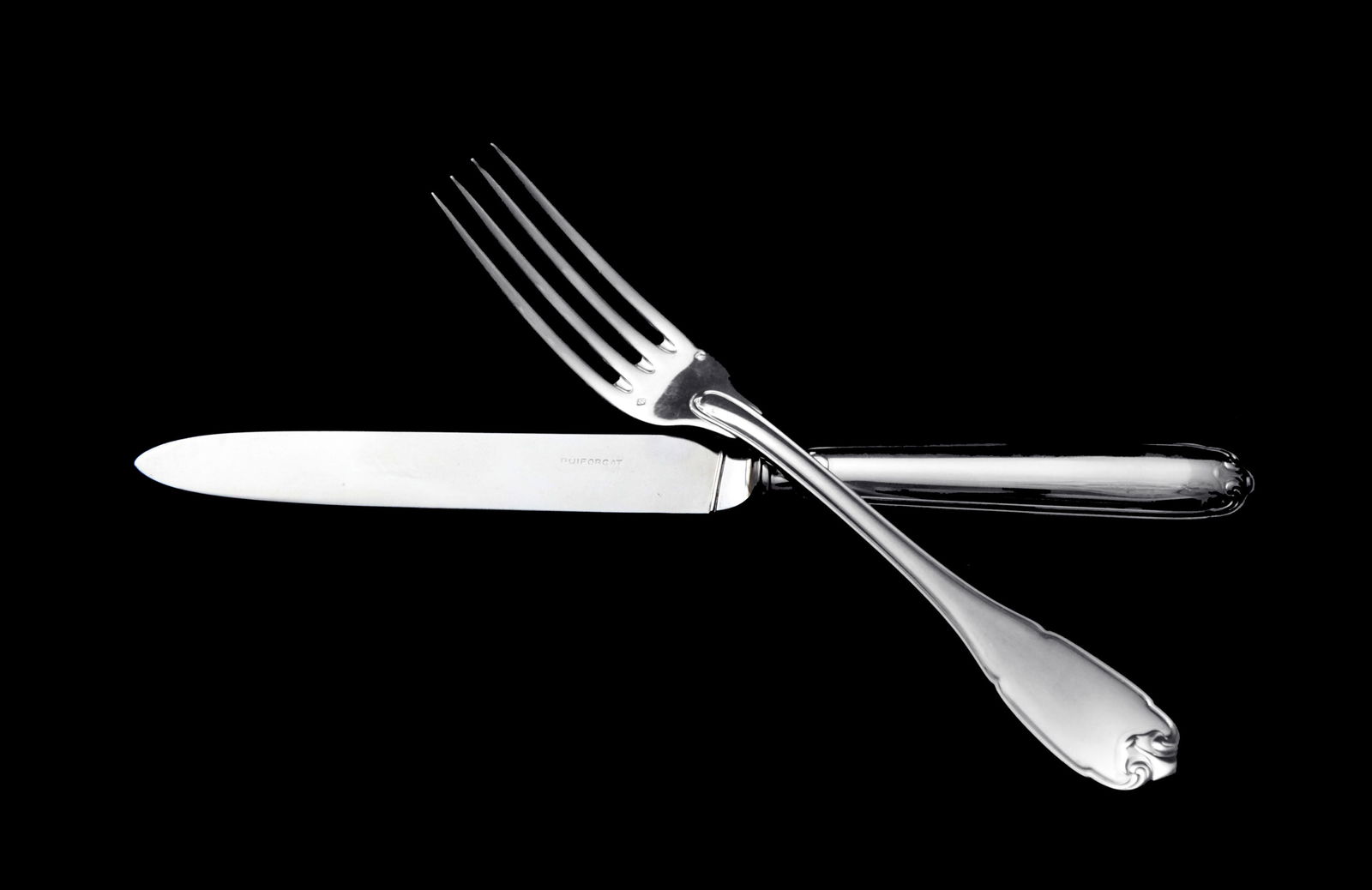 Puiforcat (Hermes) - 299pc. Antique French Sterling Silver Flatware Set, Vauban, Excellent - 2