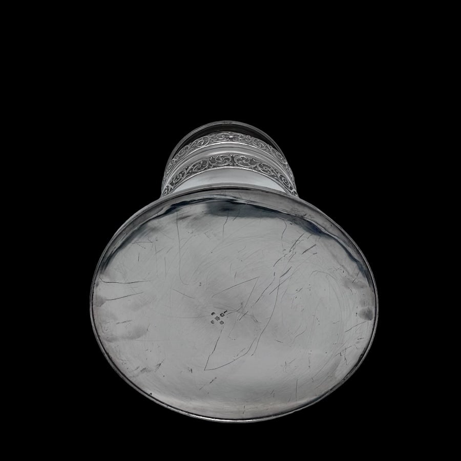 19th Century Antique Victorian Silverplate Biscuit Box Circa 1900 Martin Hall & Co - 7