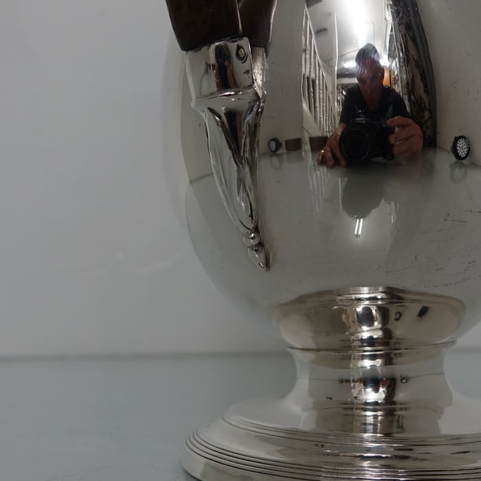 Geo 111 Sterling Silver Wine/Hot Water Jug London 1788 John Scofield - 7
