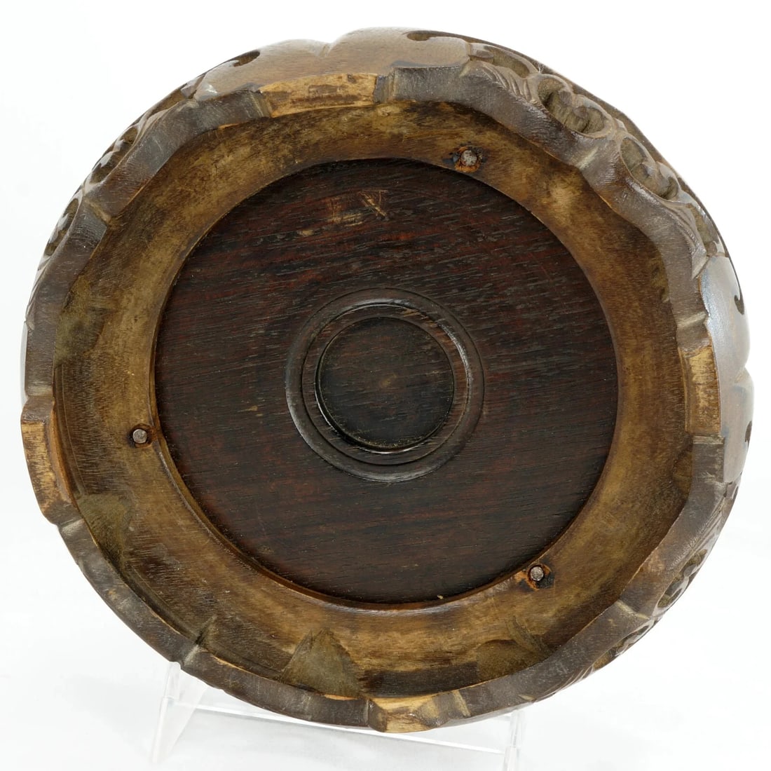 Large Chinese Warrior Lidded Jar circa 1900 - 15