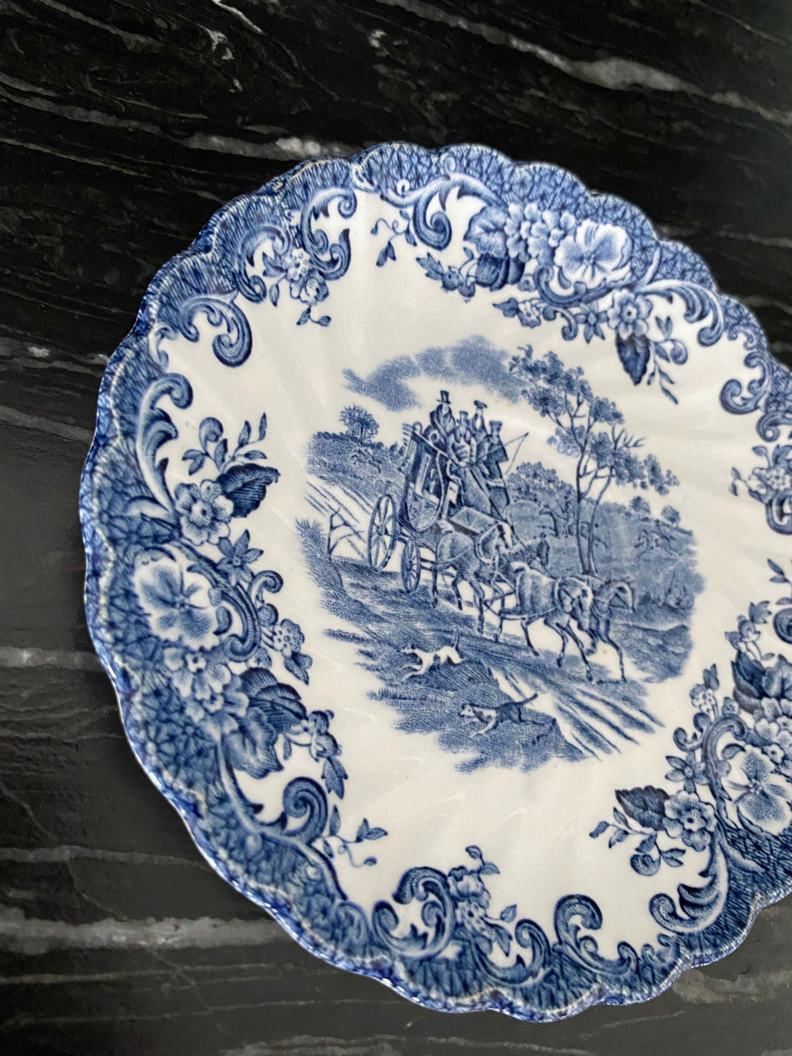 Antique Porcelain Plate - 6