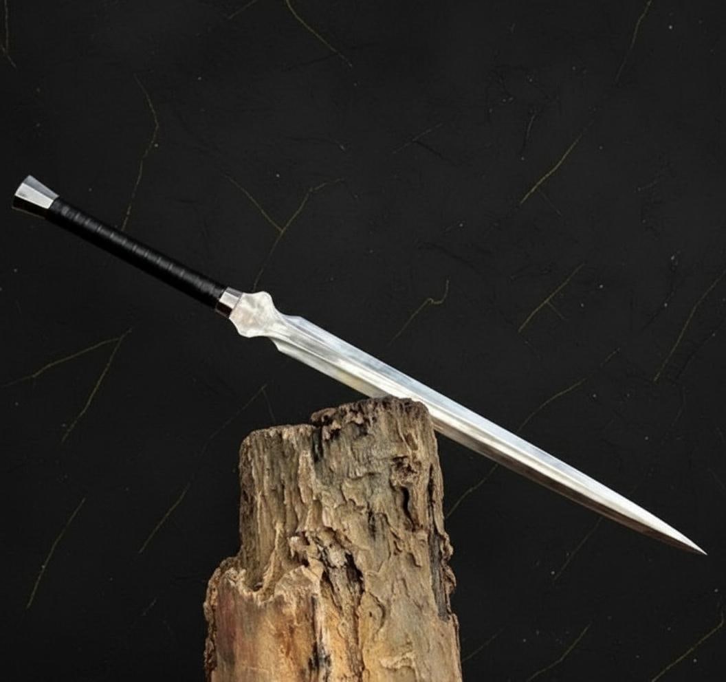 Hand Forged 36 inch Viking Sword with Traditional 5160 Carbon Steel Blade - 3