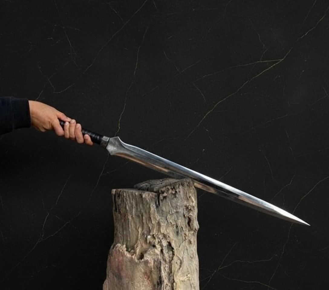 Hand Forged 36 inch Viking Sword with Traditional 5160 Carbon Steel Blade - 5