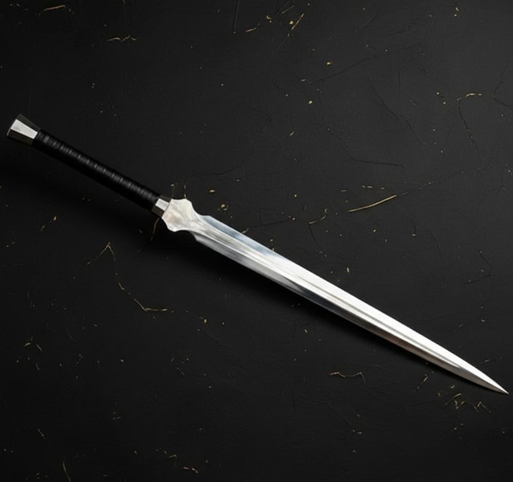 Hand Forged 36 inch Viking Sword with Traditional 5160 Carbon Steel Blade - 6