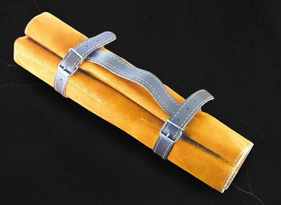 Hand Forged Damascus Steel Chef Knife Set 6-Piece Kitchen Knives Olive Wood Handle - 10