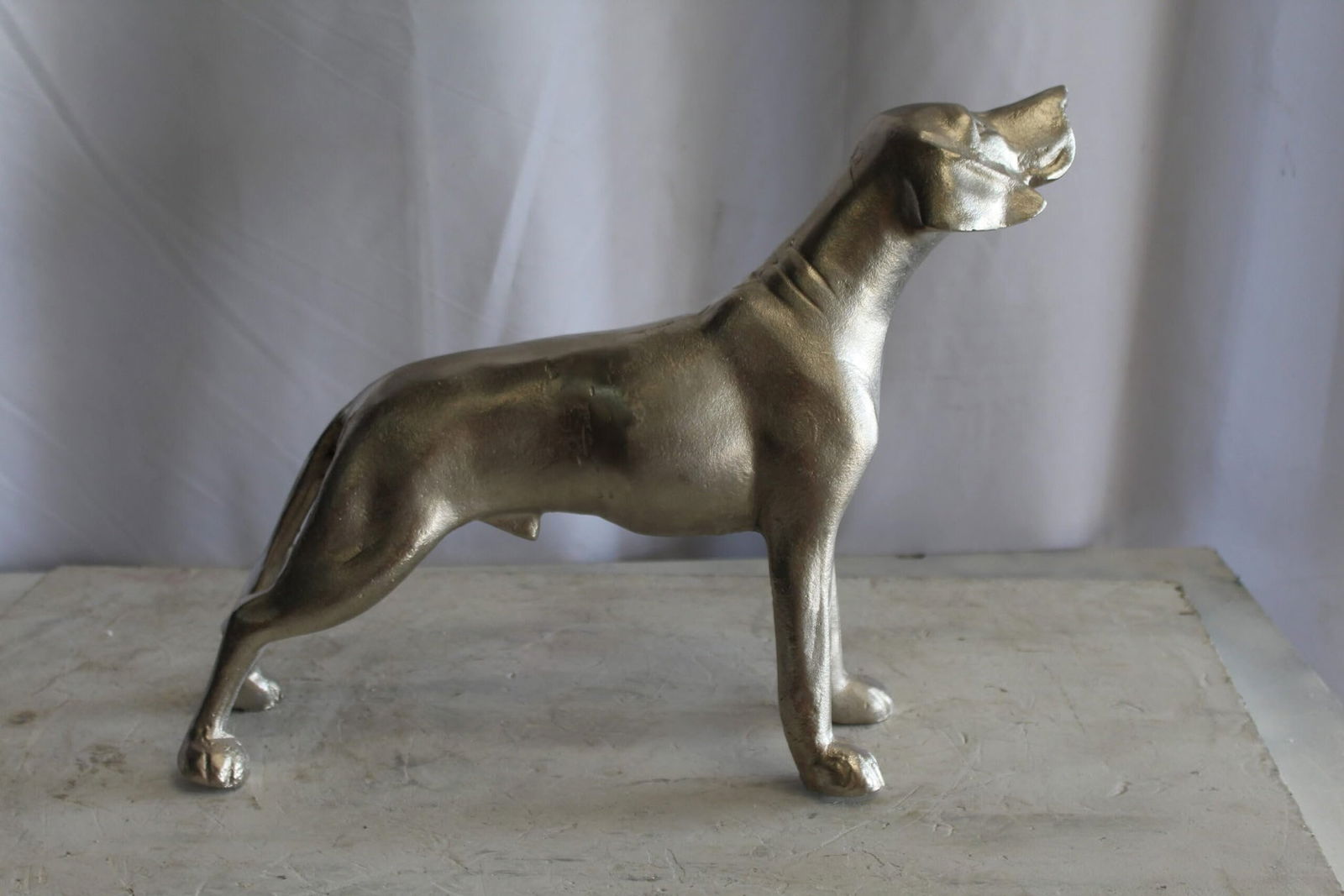 Aluminum Jagdhunde Dog Statue, Elegant Art Piece 22" x 6" x 15"H - 10