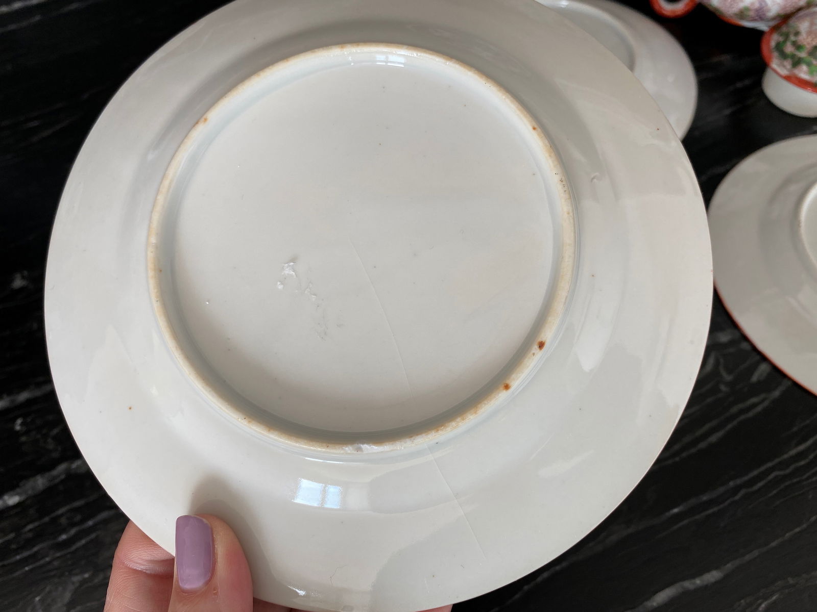 Antique Handpainted Japanease tea set - 7