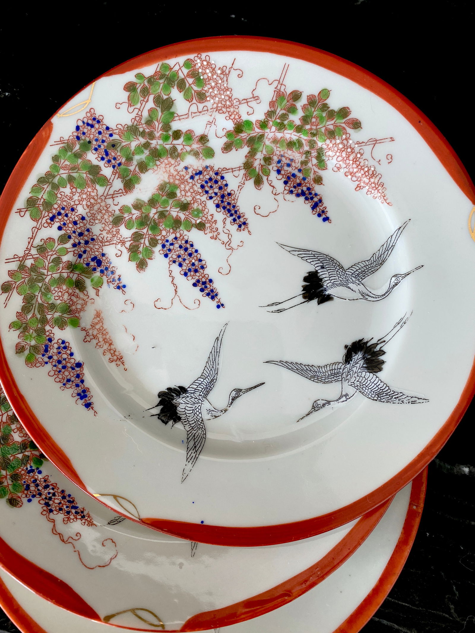 Antique Handpainted Japanease tea set - 8