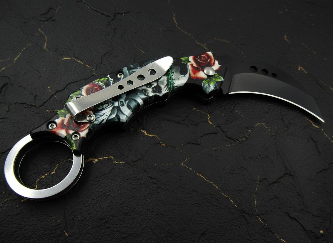 Ambidextrous Manual Folding Pocketknife with 440 Stainless Steel Blade New in Box - 5