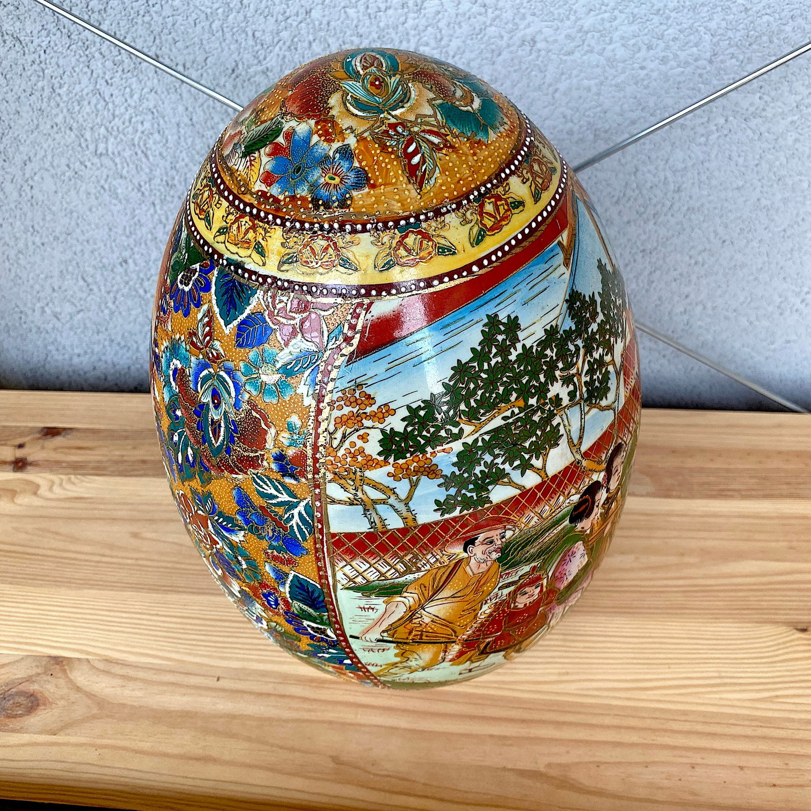 Ornamented Porcelain egg - 6