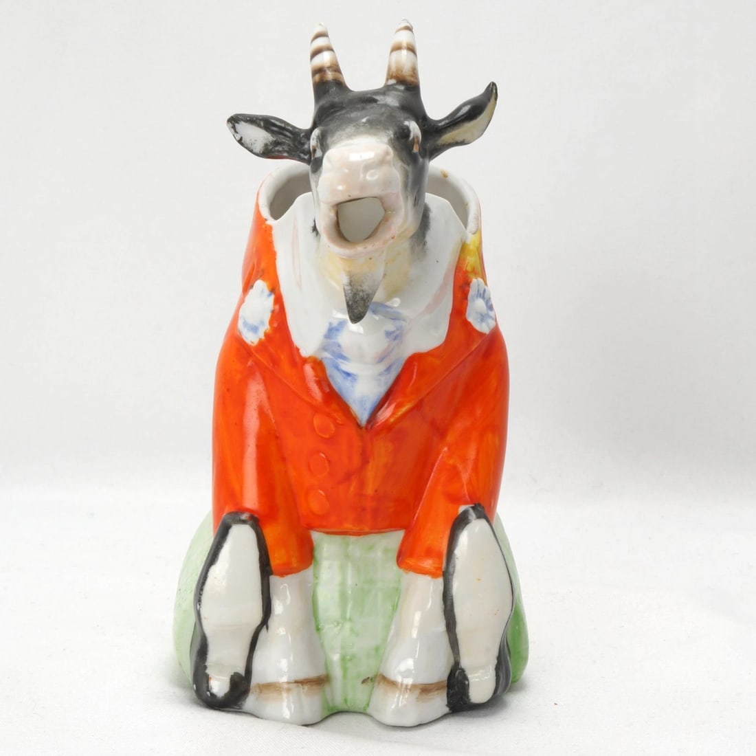 Schaffer & Vater Seated Billy Goat Creamer Germany 1920s - 3