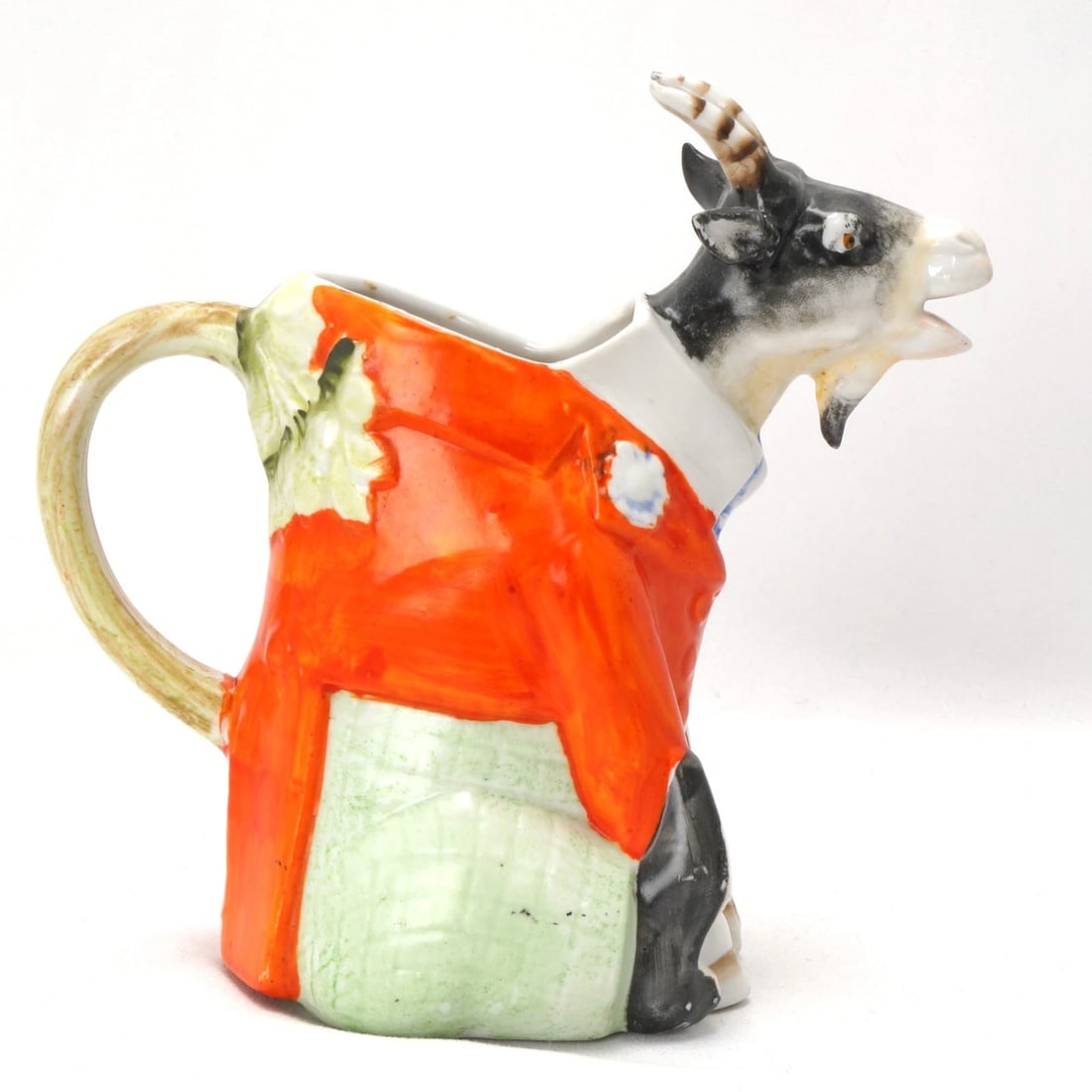 Schaffer & Vater Seated Billy Goat Creamer Germany 1920s - 4