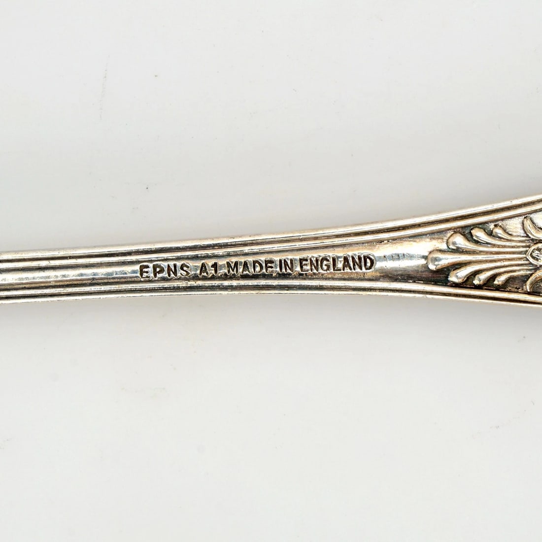 1930s English Silver Plate Berry Serving Spoon - 4