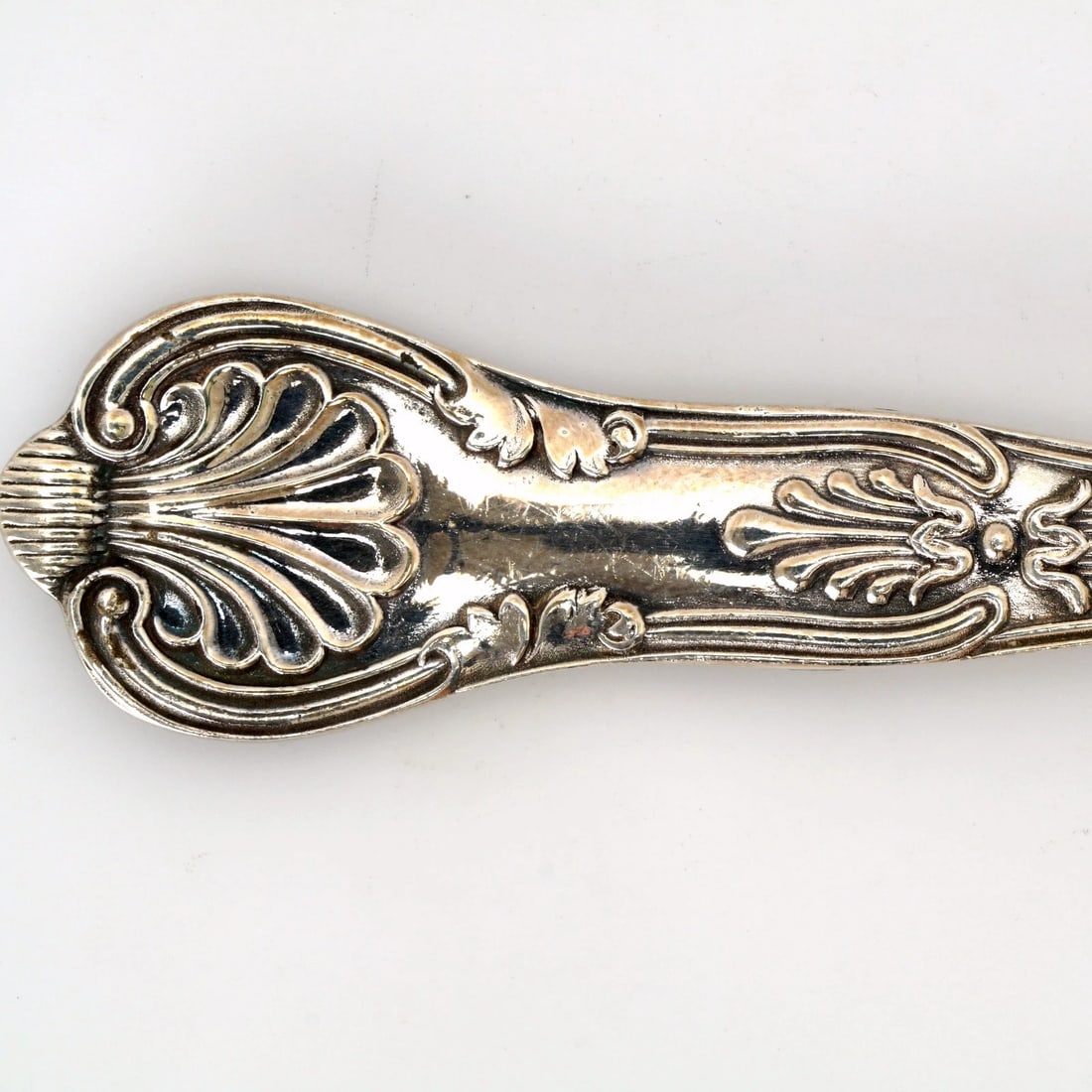 1930s English Silver Plate Berry Serving Spoon - 6