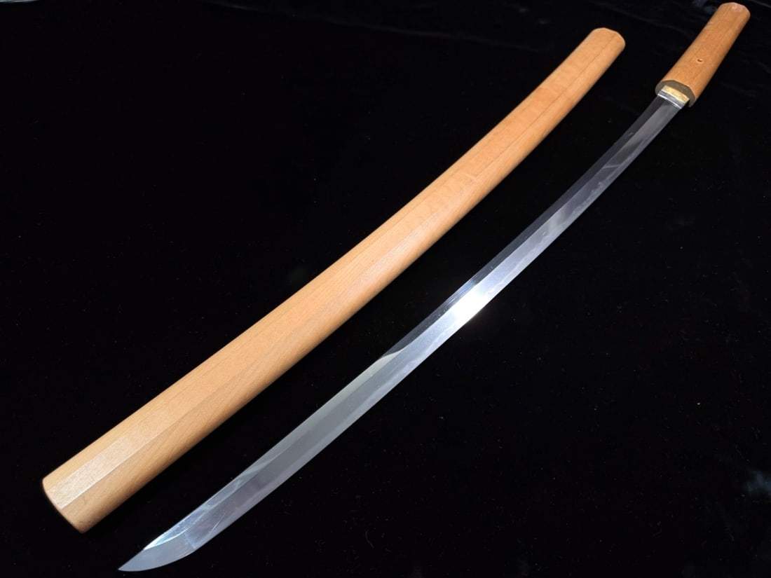 NBTHK Hozon Certified Japanese Katana Sword, Shiga-zeki School, Mid Muromachi Period - 17