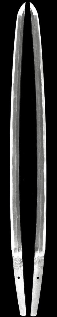 NBTHK Hozon Certified Japanese Katana Sword, Shiga-zeki School, Mid Muromachi Period - 19