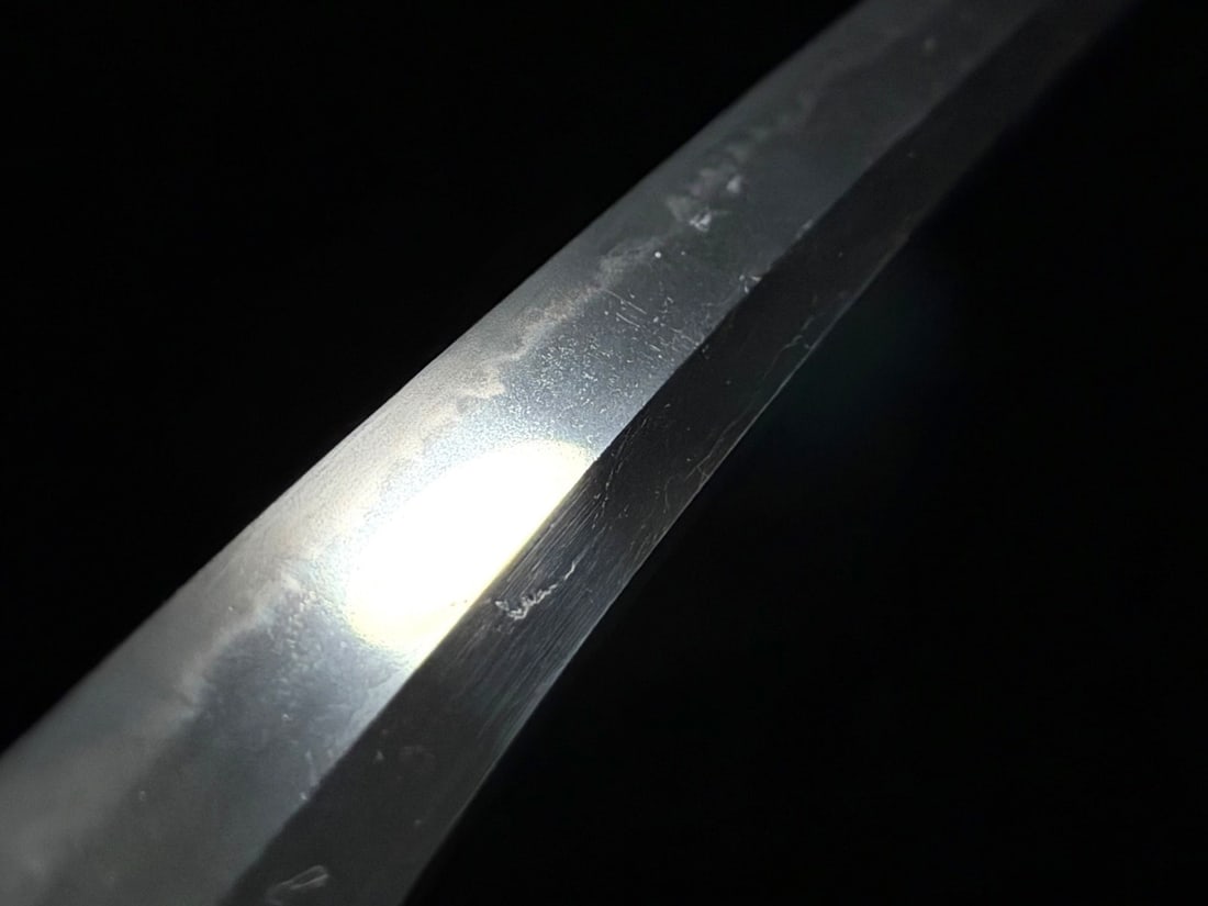 NBTHK Hozon Certified Japanese Katana Sword, Shiga-zeki School, Mid Muromachi Period - 4