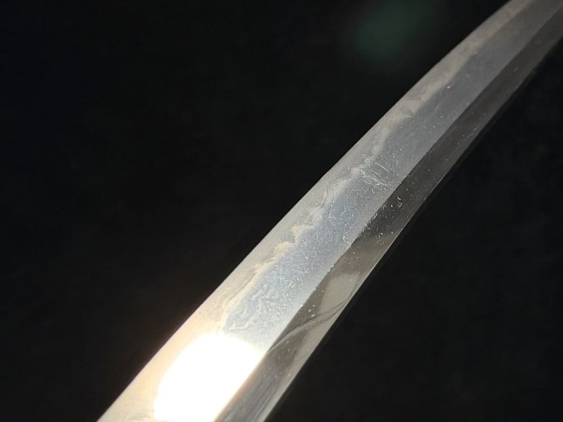 NBTHK Hozon Certified Japanese Katana Sword, Shiga-zeki School, Mid Muromachi Period - 6