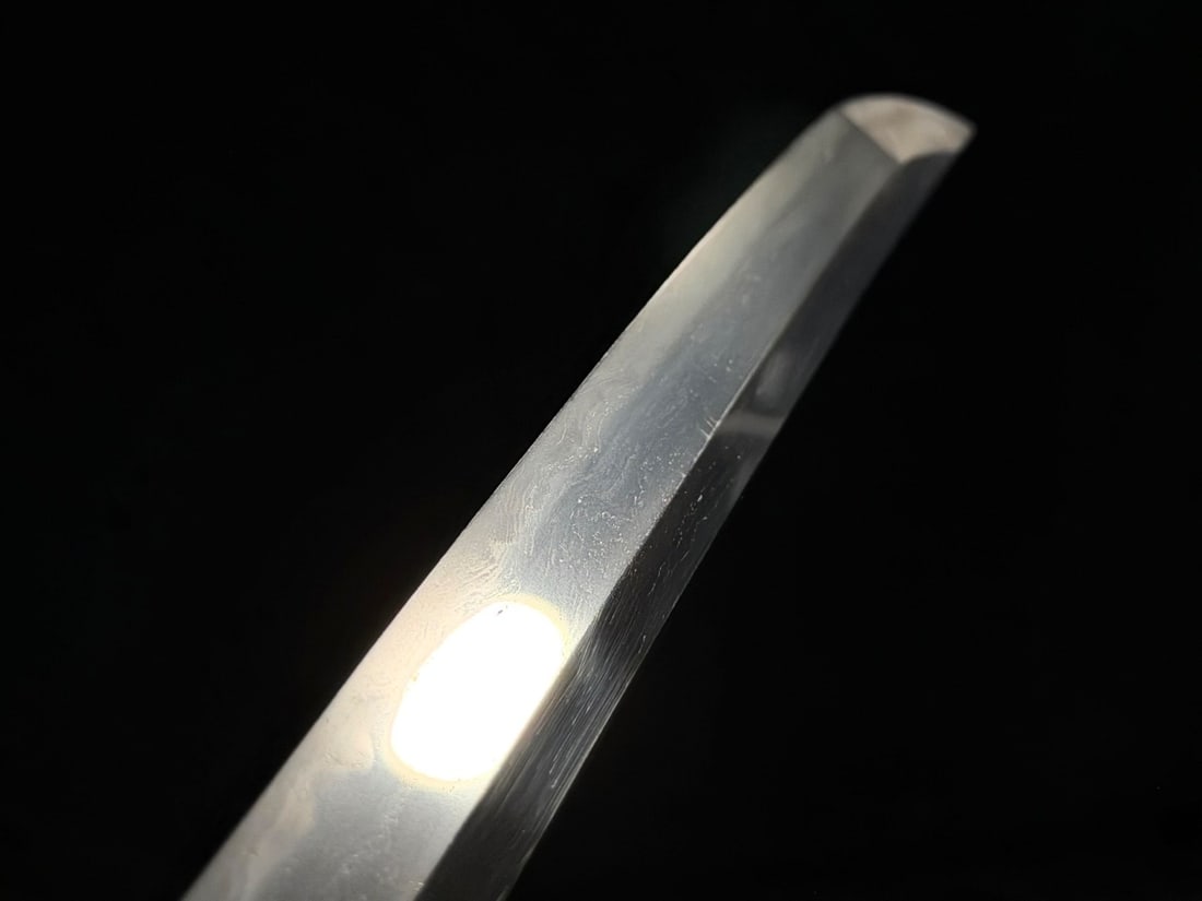 NBTHK Hozon Certified Japanese Katana Sword, Shiga-zeki School, Mid Muromachi Period - 7