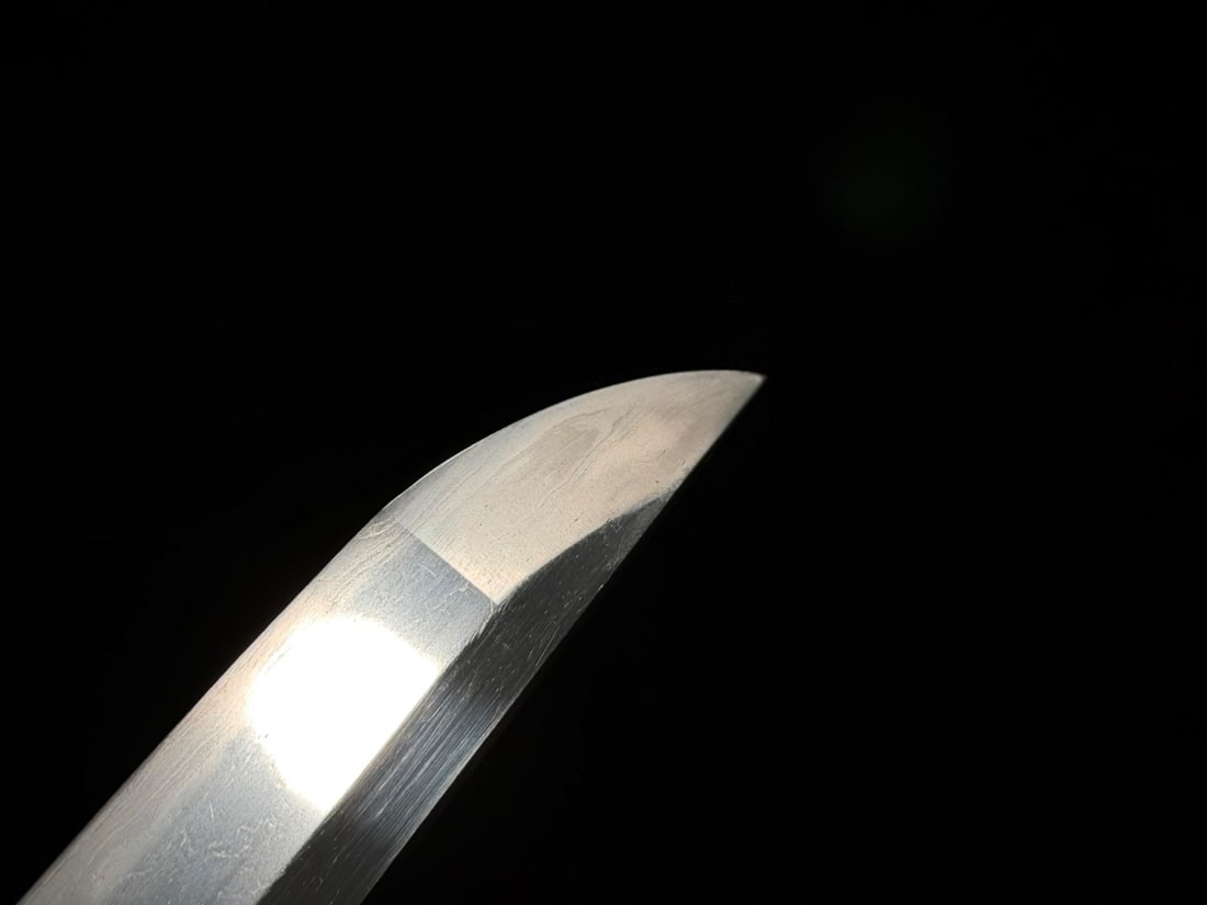 NBTHK Hozon Certified Japanese Katana Sword, Shiga-zeki School, Mid Muromachi Period - 8