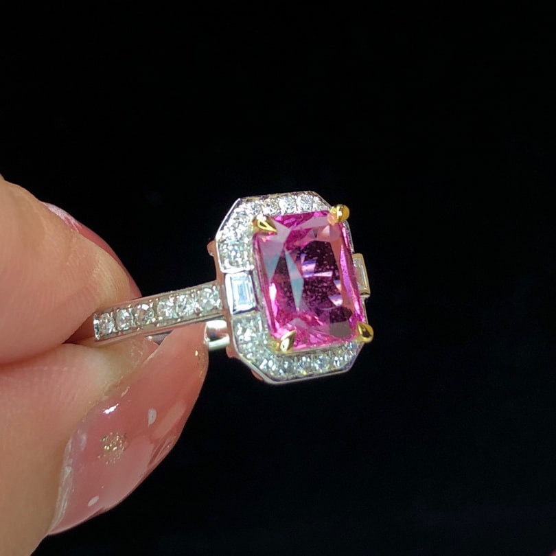 14K GOLD 2.34 CTW NATURAL SAPPHIRE & DIAMOND RING - 7