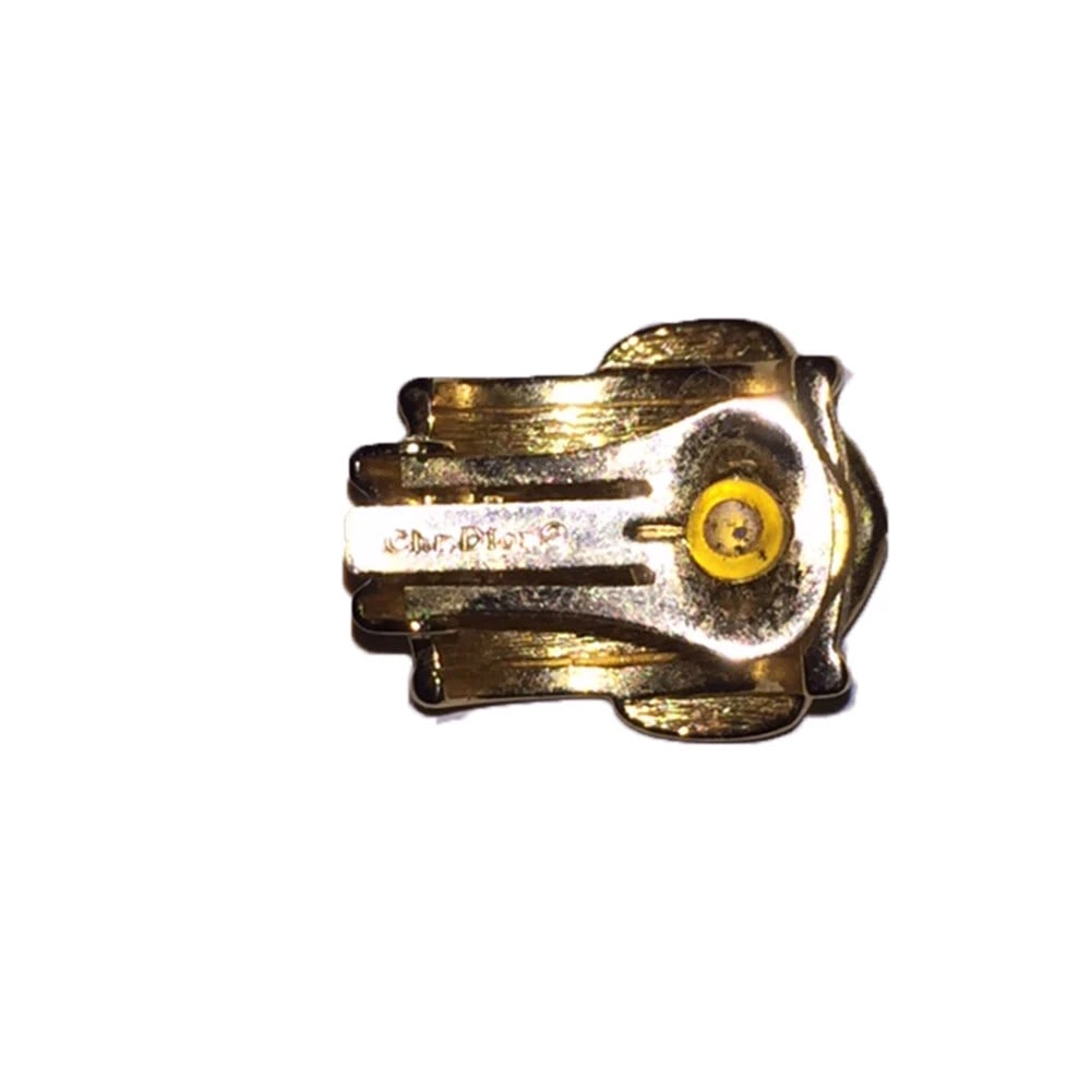 Christian Dior Buckle Clip On Earrings - 7