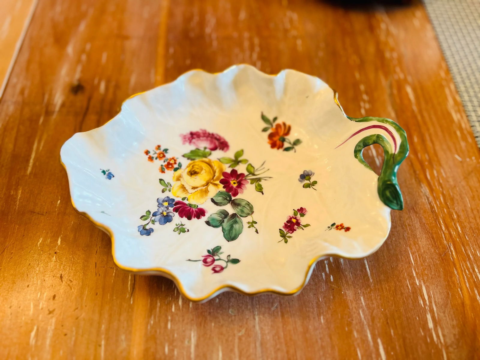 Le Tallec for Tiffany & Company Private Stock Organic Leaf Form Porcelain Dish - 2