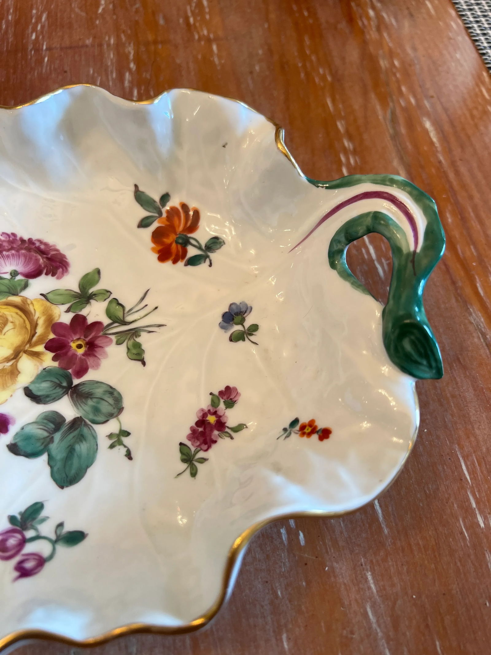 Le Tallec for Tiffany & Company Private Stock Organic Leaf Form Porcelain Dish - 5