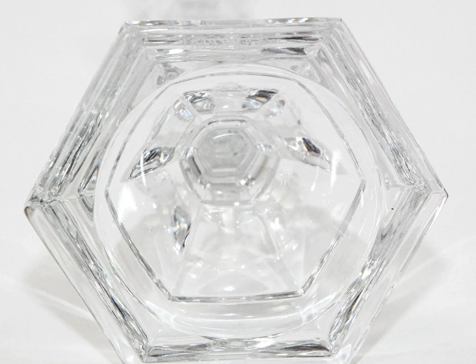 Tiffany Single Light Crystal Candlestick 9" Tall - 11