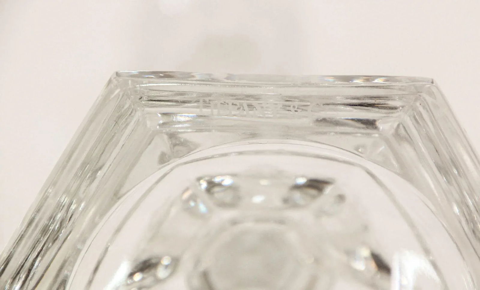 Tiffany Single Light Crystal Candlestick 9" Tall - 8