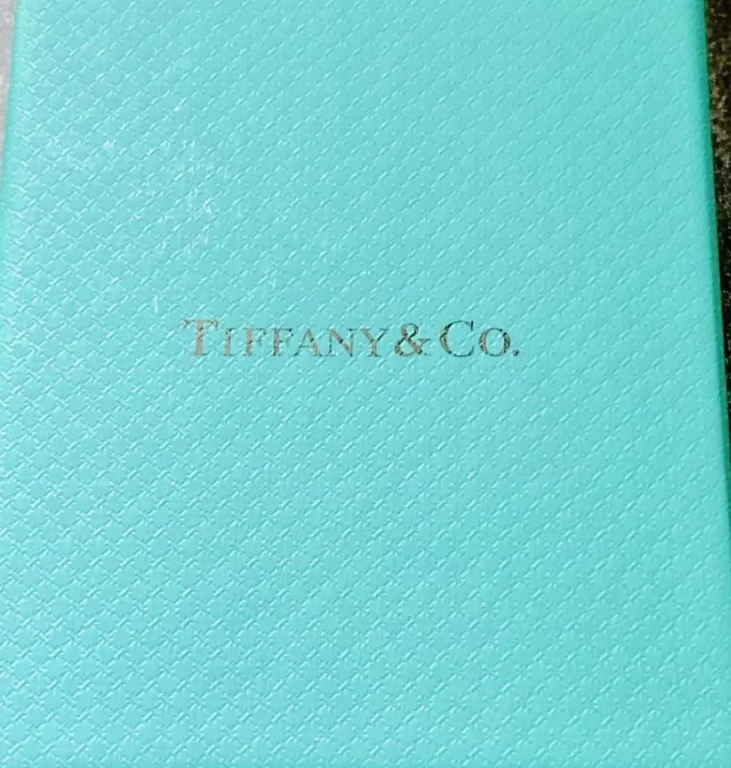 Vintage 14 Karat Gold Tiffany Co Fluted 2 Inch Bar Clip - 9