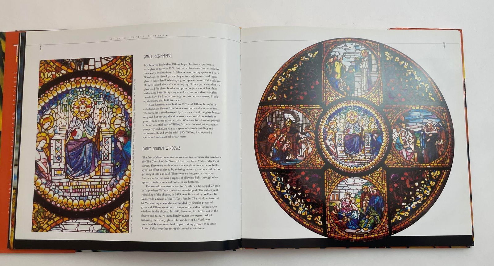 Louis Comfort Tiffany Masterworks Hardcover Book by Bedoyere D. E. La Camilla - 11