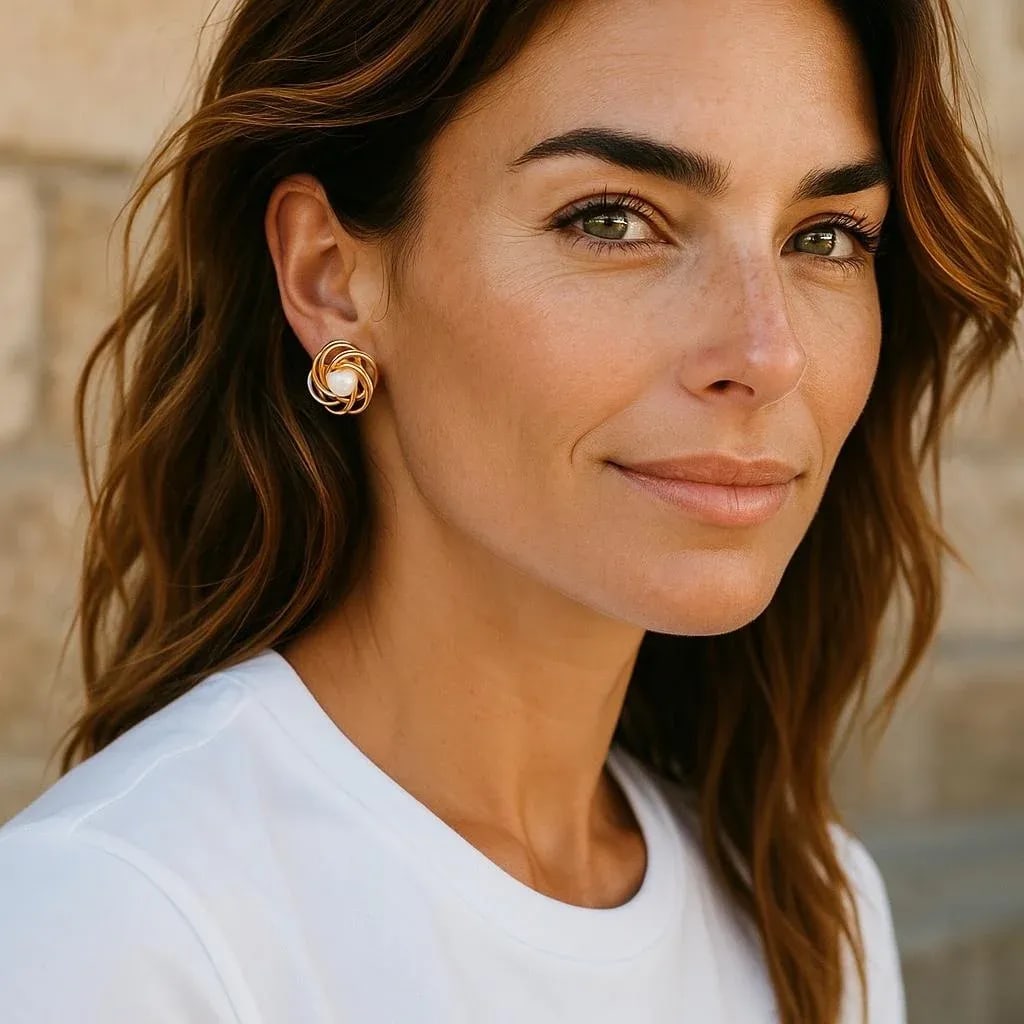 Vintage Tiffany and Co. 14k Yellow Gold Pearl Lever-Back Earrings - 2 Pieces - 2