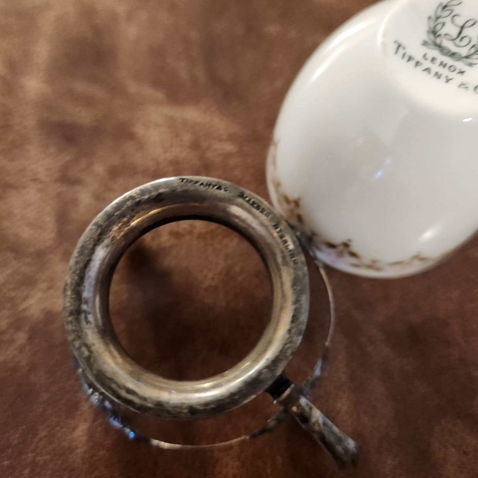 1900s Lenox for Tiffany & Co Sterling Silver Demitasse Cup - 3