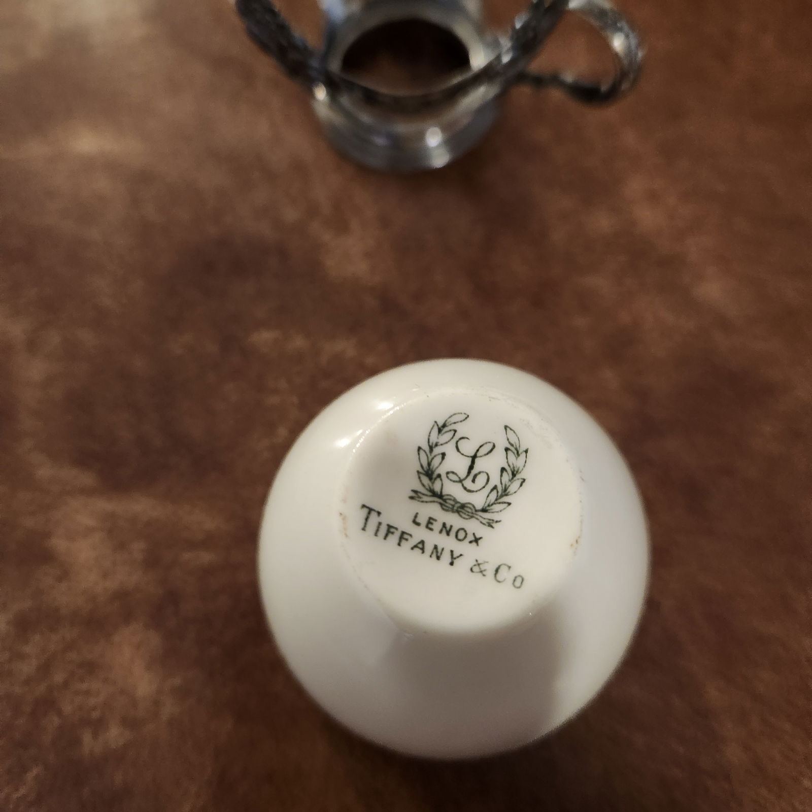 1900s Lenox for Tiffany & Co Sterling Silver Demitasse Cup - 5