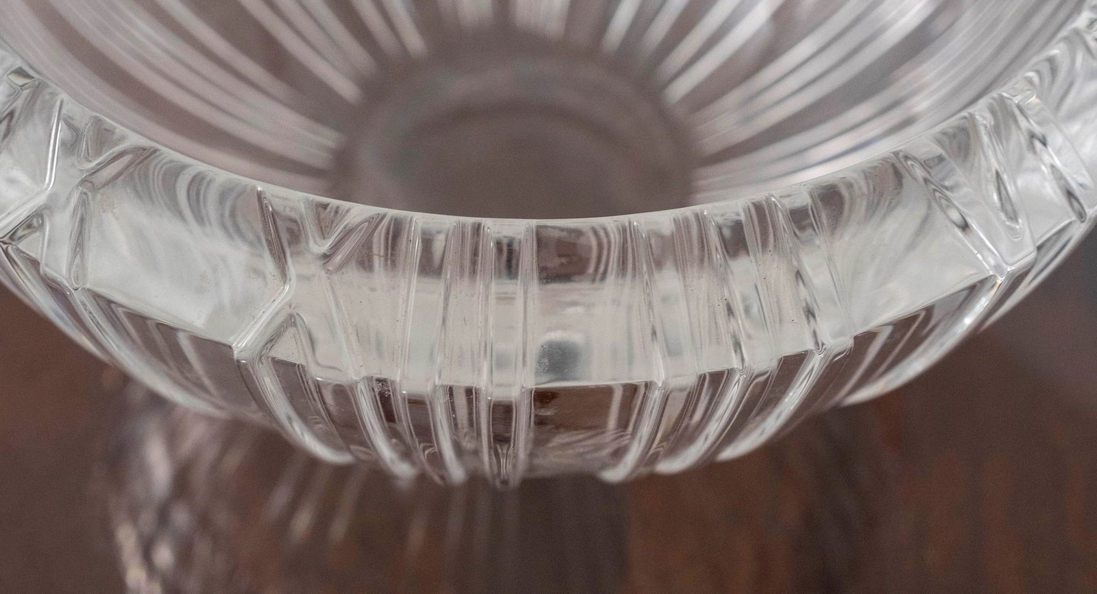 1960s Tiffany & Co Modern Style Cut Crystal Bowl - 6