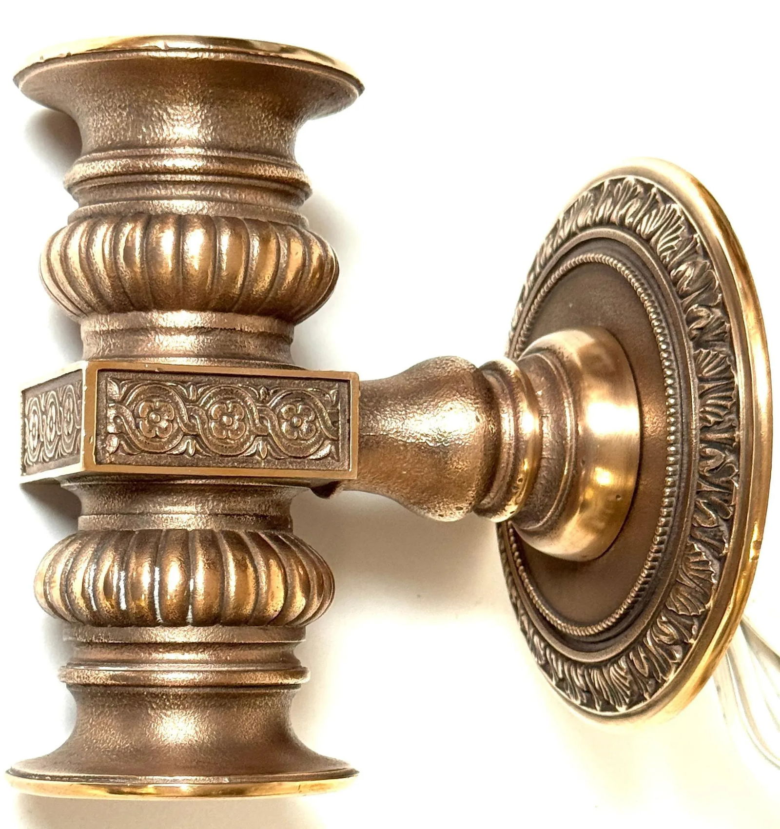 Pair of Tiffany Studios Style Two-Light Bronze Theatre Sconces, Circa 1900 - 11