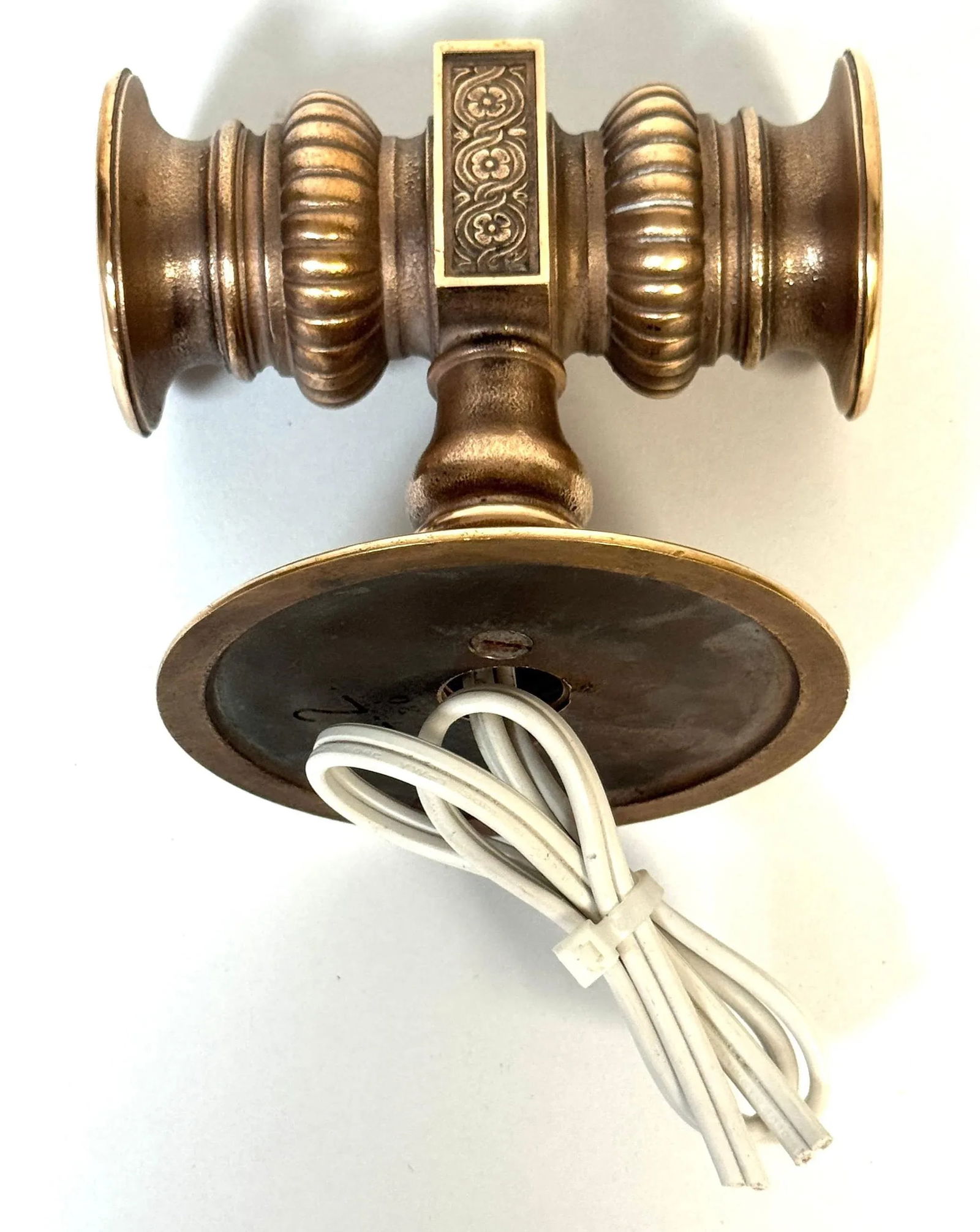 Pair of Tiffany Studios Style Two-Light Bronze Theatre Sconces, Circa 1900 - 12