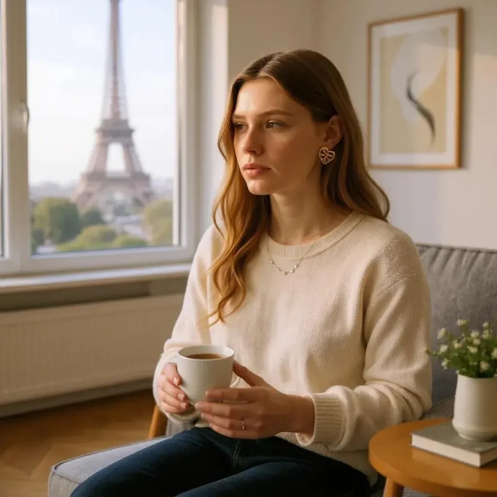 Vintage Tiffany and Co. 18k Yellow Gold Heart and Botanical Earrings, A Pair - 12